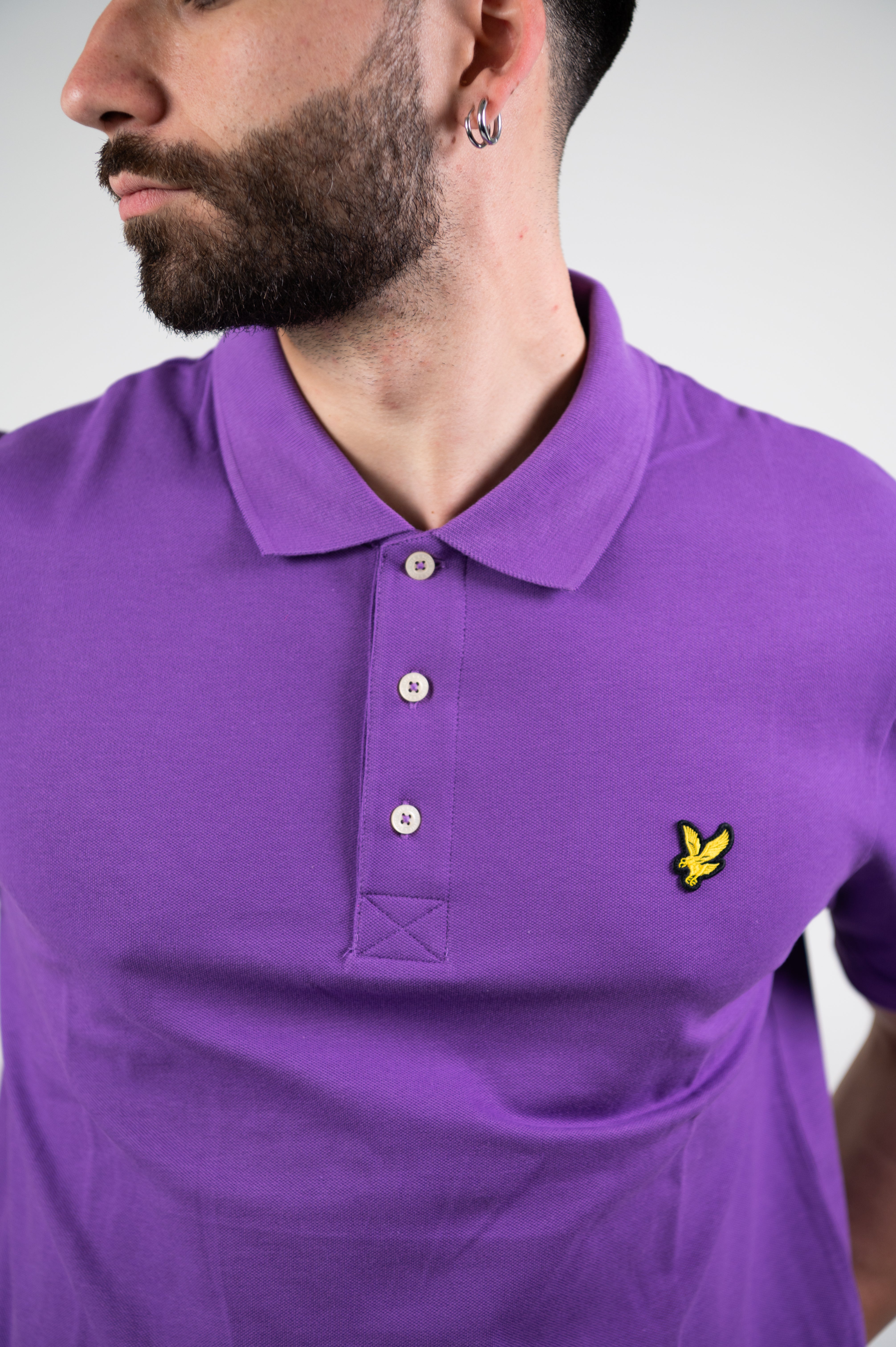 Polo uomo p24sp400vog lyle & scott