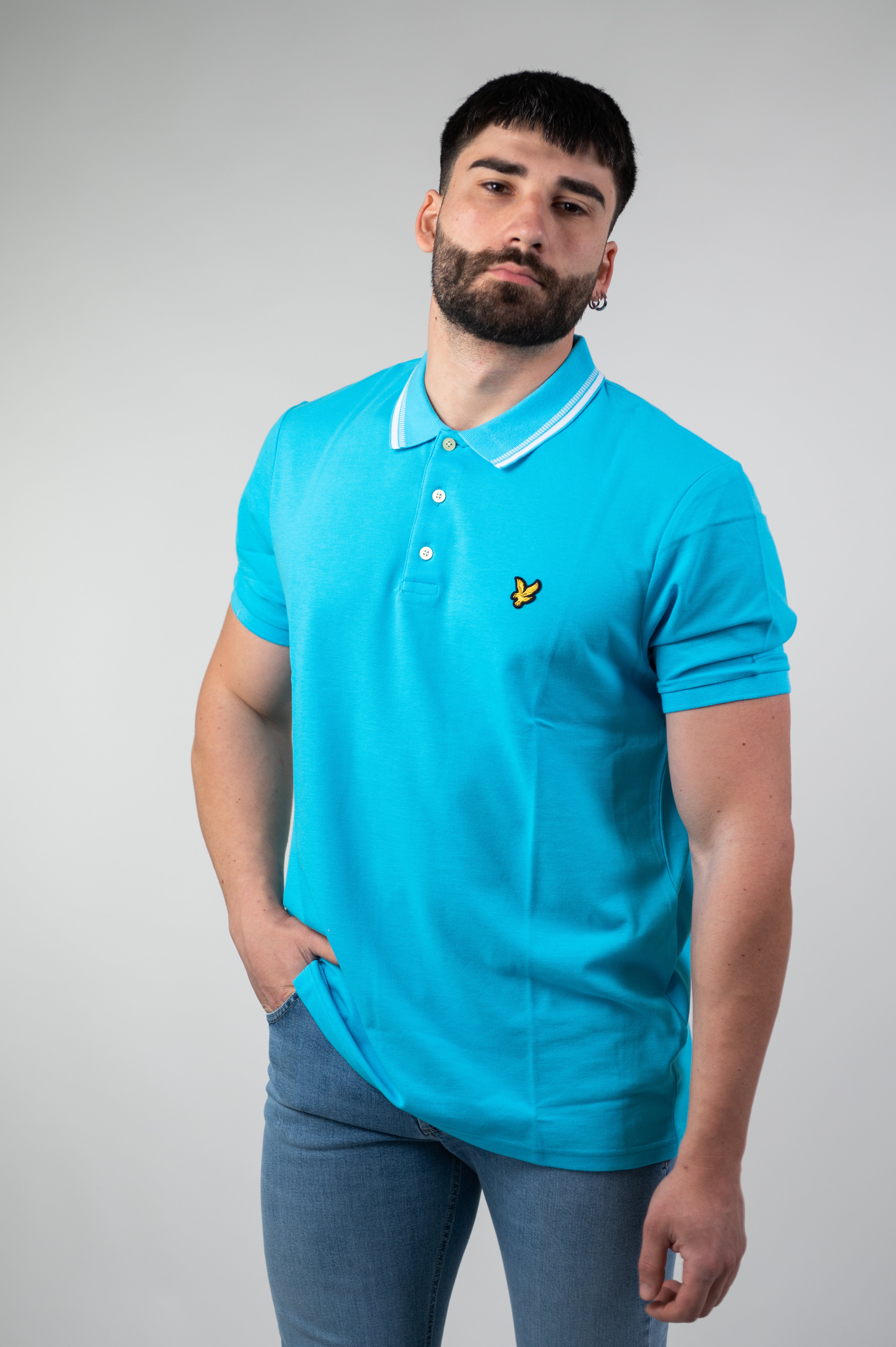 Polo uomo p23sp1821v lyle & scott