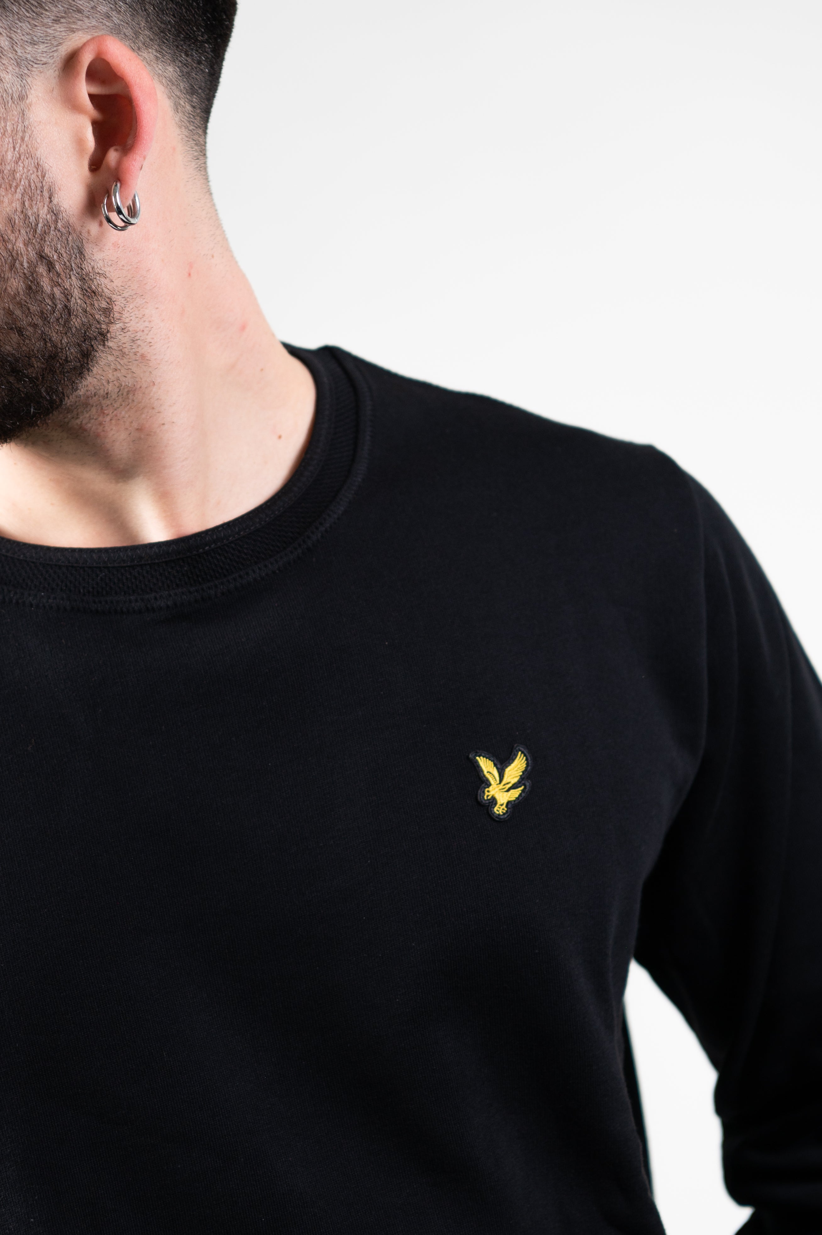 Felpa uomo p23ml1821v lyle & scott