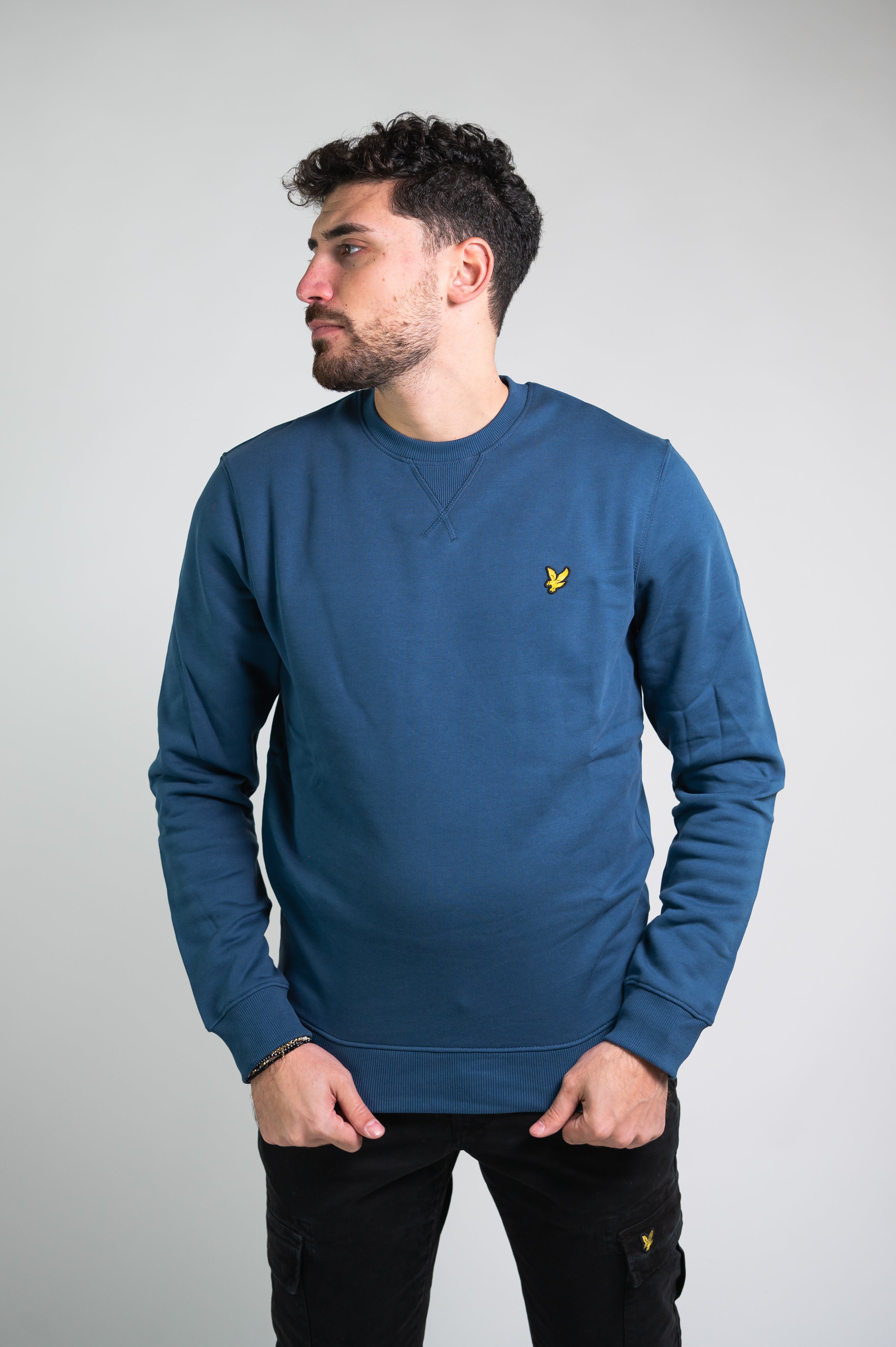 Felpa uomo ai23ml1131v lyle & scott