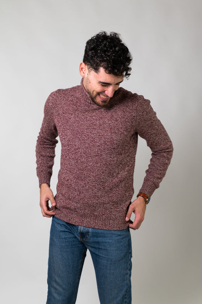 Maglione collo alto 13126 gran sasso