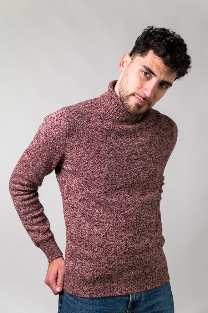 Maglione collo alto 13126 gran sasso